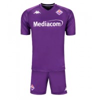 Fiorentina Domáci Detský futbalový dres 2024-25 Krátky Rukáv (+ trenírky)